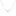 ENCHANTED ANTLER CUBIC ZIRCONIA STERLING NECKLACE by Jwelfly