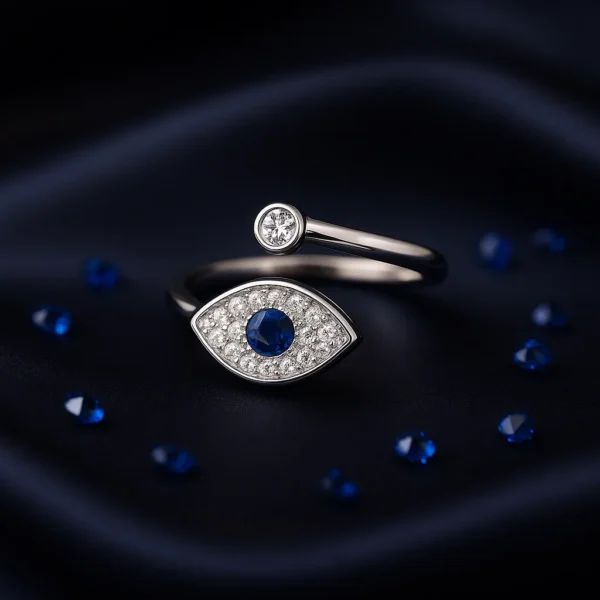 Mystical Gaze Adjustable Ring - Image 2