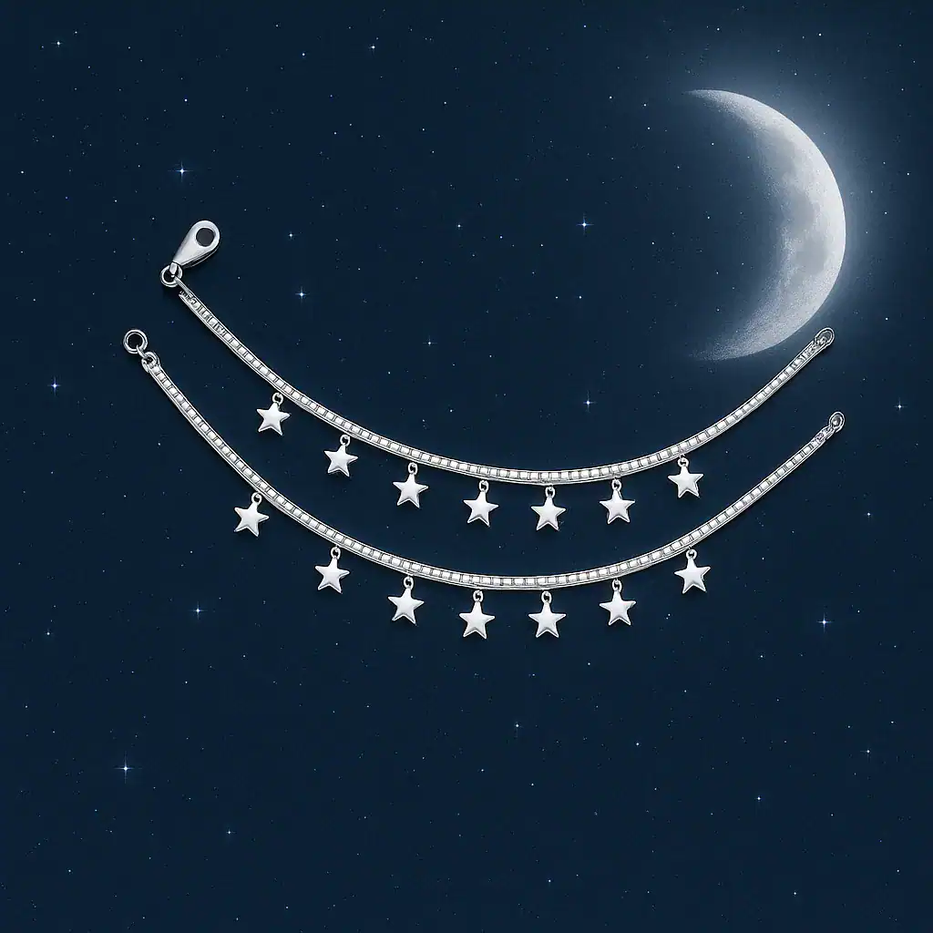 Celestial Twinkle Anklets - Image 2