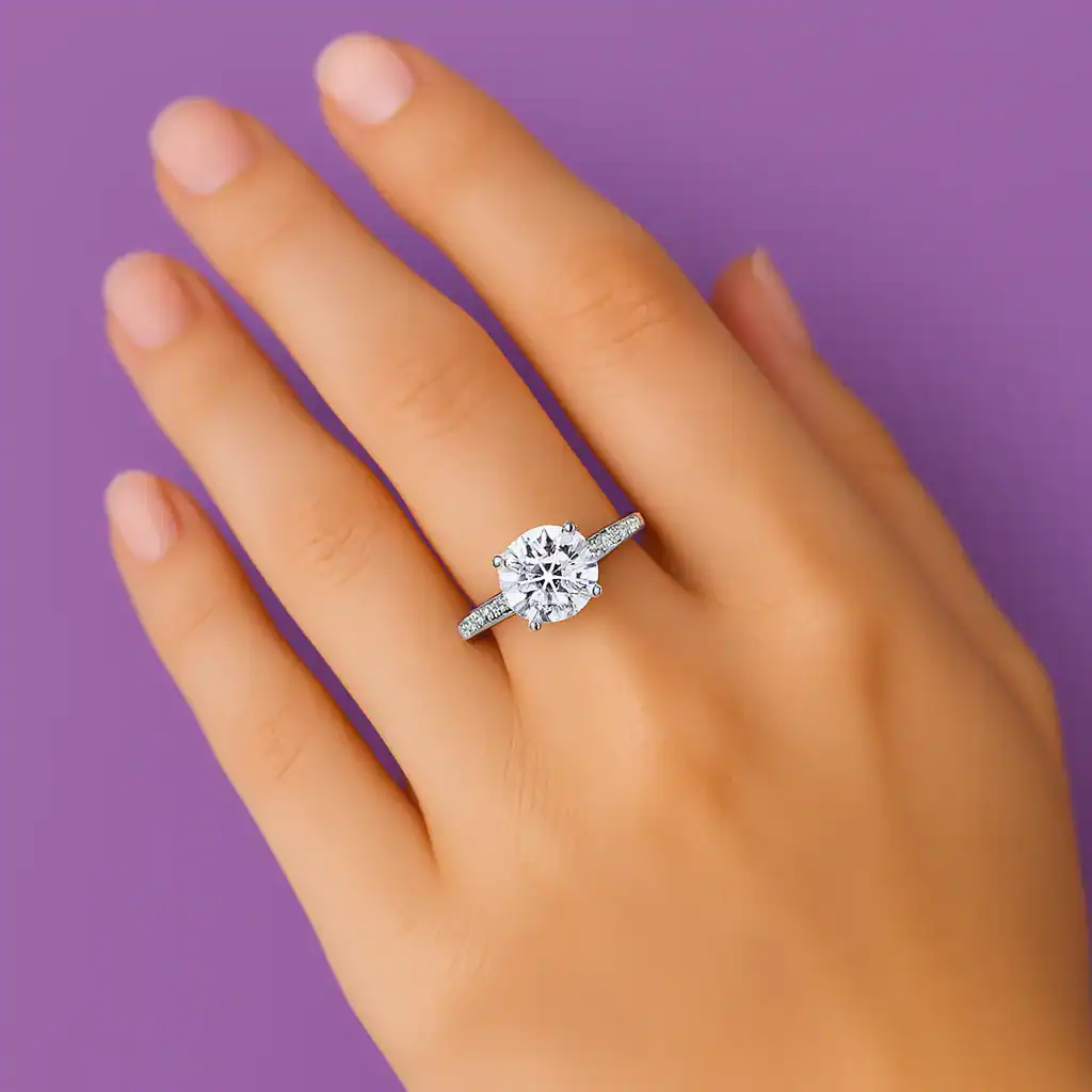 Classic Brilliance Solitaire Ring 2 Classic Brilliance Solitaire Ring - Image 2