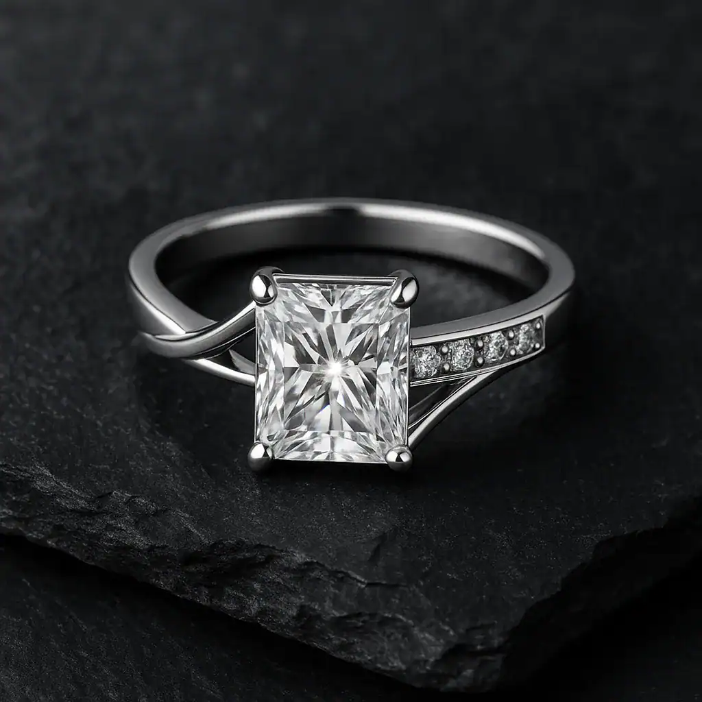 Modern Allure Sterling Ring - Image 2