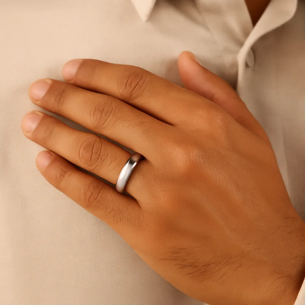 Timeless Sterling Comfort Band 3 Timeless Sterling Comfort Band - Image 3