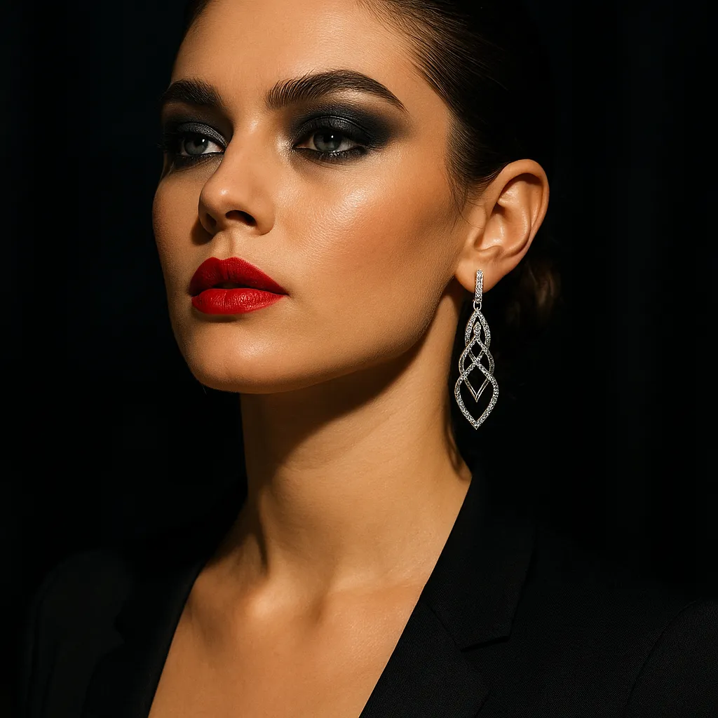 Twisted Ribbon Sterling Earrings 3 Twisted Ribbon Sterling Earrings - Image 3